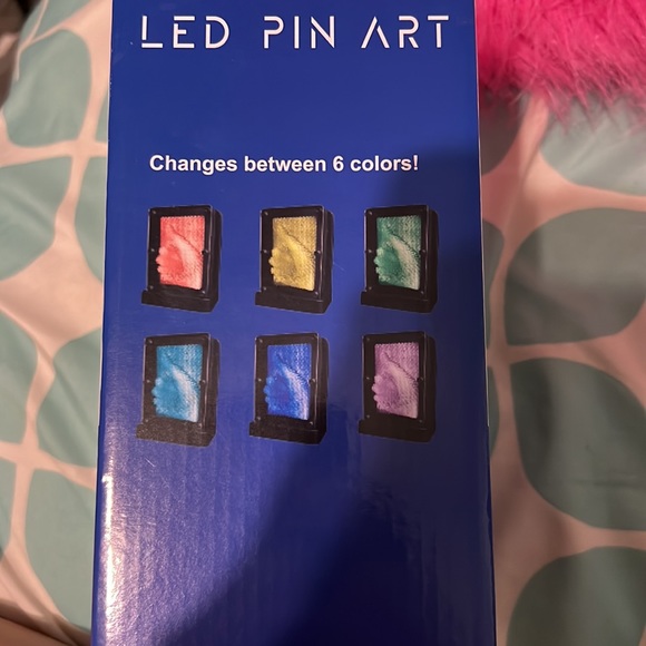 Led pin art thing super color never used - Picture 2 of 4
